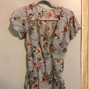 Flowered Dress Urban Outfitters